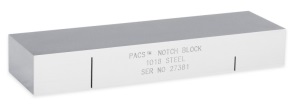 Phased Array PACS Notch Block - Steel 1018